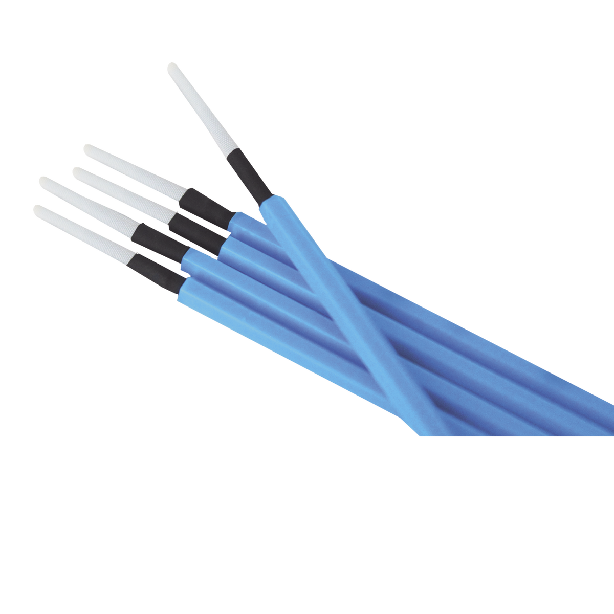 Hisopos para Limpieza de Puertos de Fibra �ptica 1.25 mm (0.05 Pulgadas) para Adaptadores LC y MU, 100 Piezas