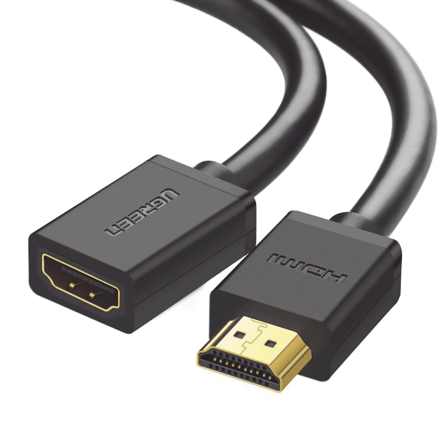 Cable Extensor HDMI de 1 Metro (3.28 Pies) / 4K@60Hz / 3D / HDR / Macho a Hembra / N�cleo de Cobre Esta�ado / Transmisi�n Estable