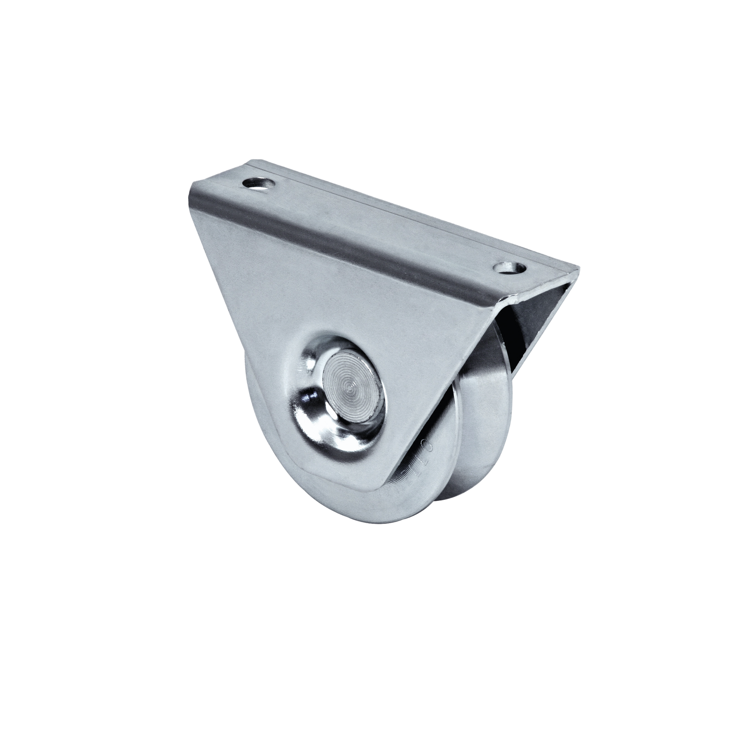 (325V-80) Rueda de 8 cm / Con Capacidad Para Puertas de Hasta 200 Kg / Para Montaje en Superficie / Canal Tipo "V"