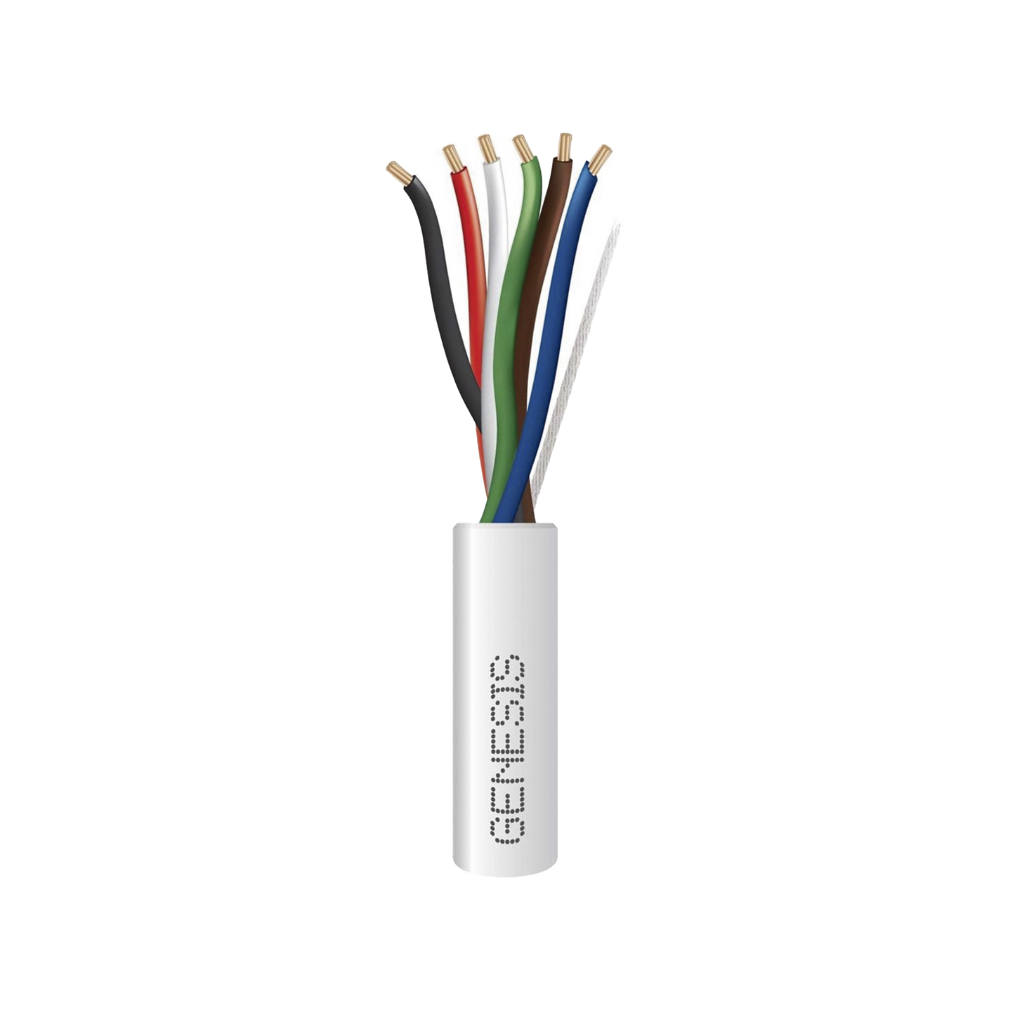 Bobina de 305 Metros (1000 Pies) / Cable de Cobre / 6 x 22 AWG / Riser / Tipo CMR-CL3R / Para Aplicaciones de Control de Acceso / Alarmas de Intrusi�n / Automatizaci�n / Interfonos y TV Porteros