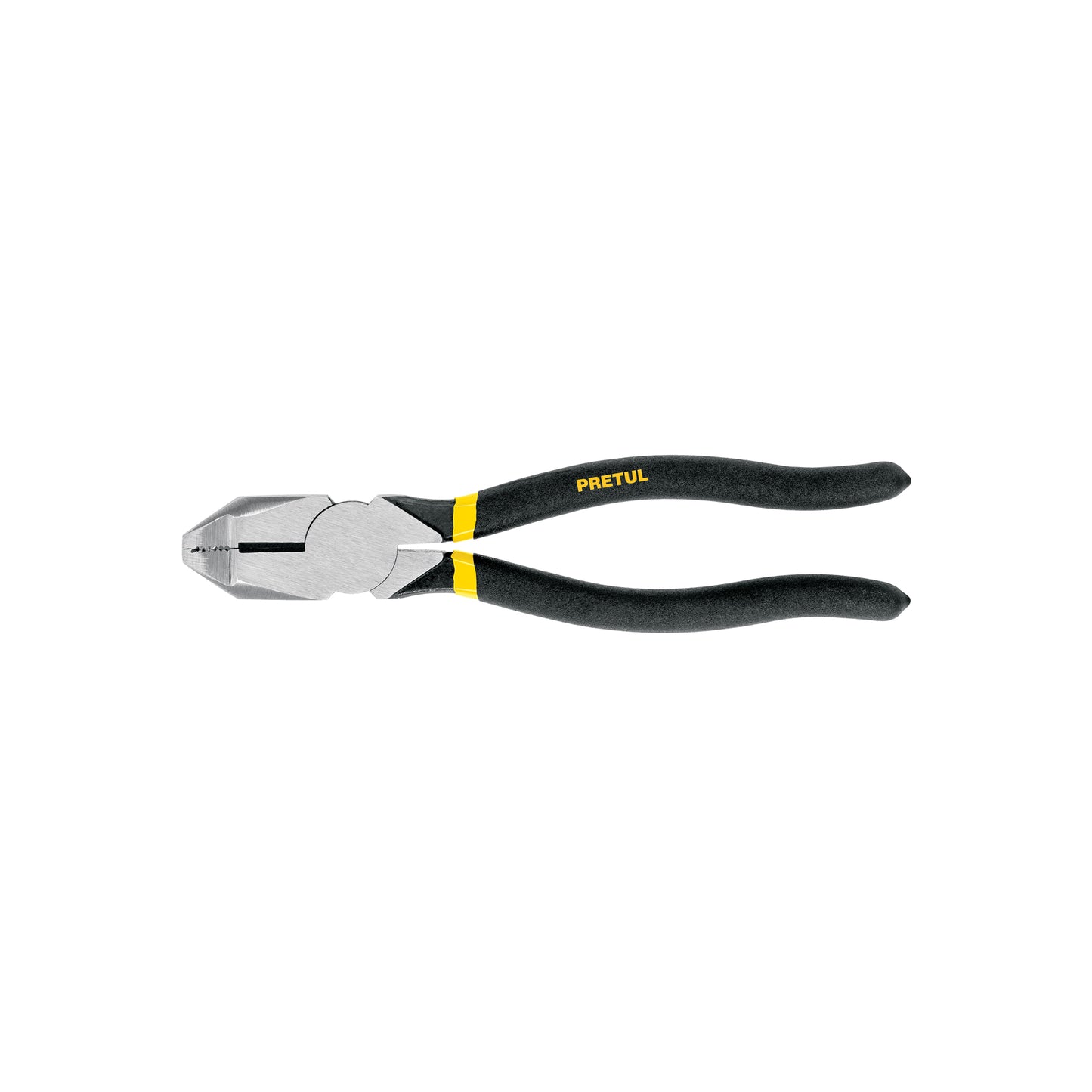 Pinza para electricista 8' uso rudo, mango de PVC, Pretul
