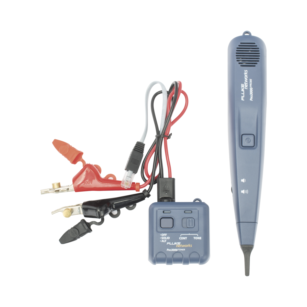 Generador y Sonda (Detector) de Tonos PRO3000, Para Identificaci�n de Se�ales Anal�gicas en Cableado Inactivo
