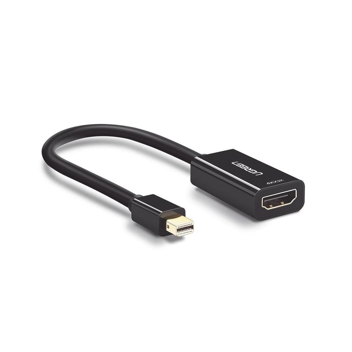 Convertidor Mini Display Port a HDMI / 4K@30Hz / Thunderbolt / Blindaje Interno M�ltiple / Carcasa ABS / Longitud de 25 cm (9.84 pulgadas)
