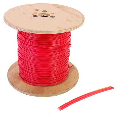 Carrete de Alambre de 305 Metros (1000 Pies) / 2 x 16 AWG / Riser / Tipo ZIP FPLR-CL3R / Para Aplicaciones en Sistemas de Detecci�n de Incendio y Sistemas de Voceo
