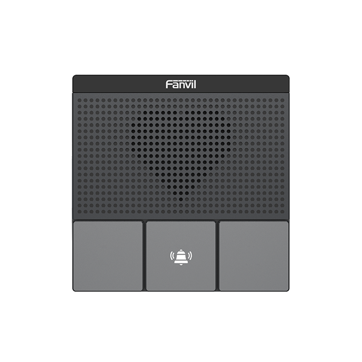 Mini Intercomunicador Wi-Fi para hotelería, hospitales, con diseño elegante, PoE, 3 botones, 1 relevador integrado de salida y entrada.
