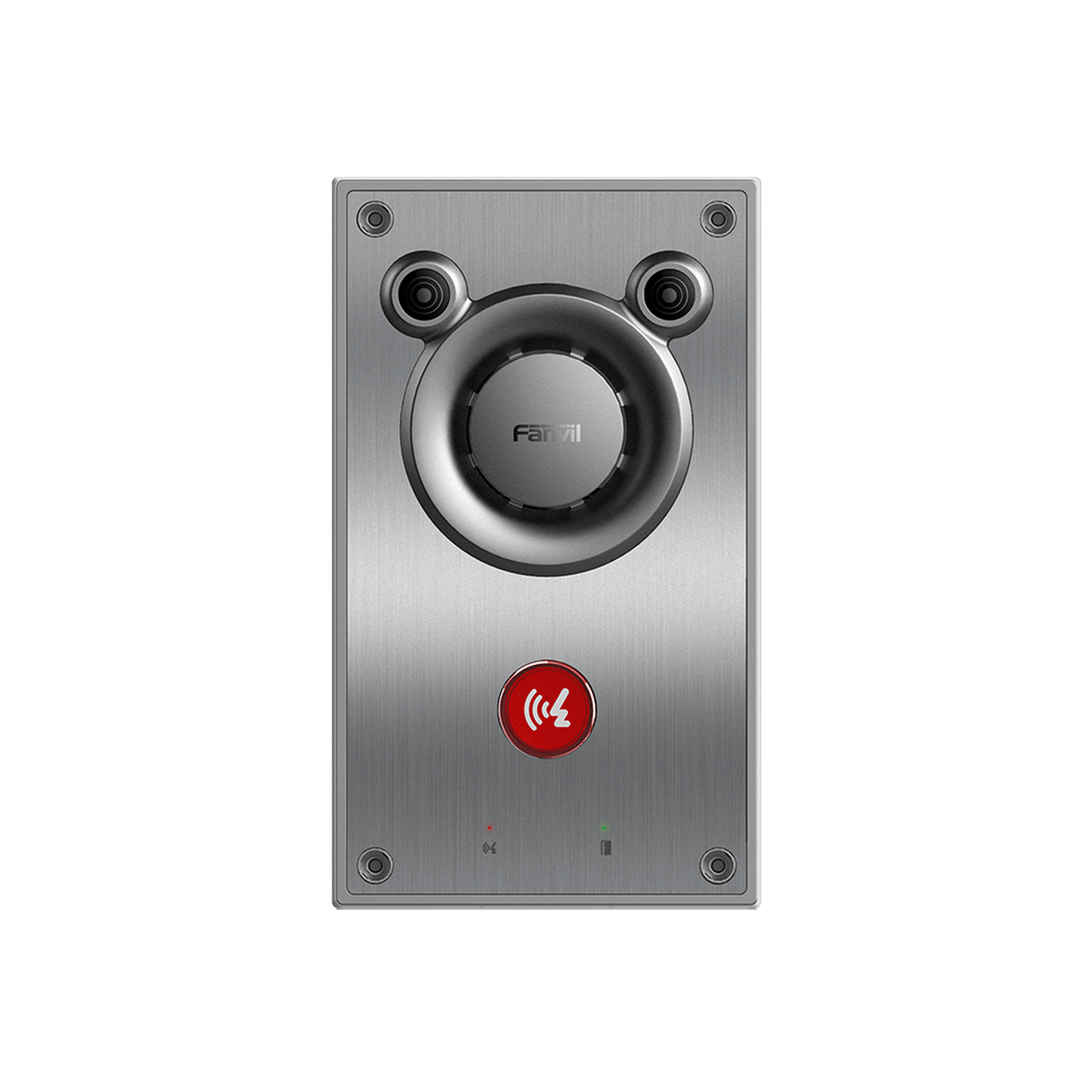Intercomunicador IP de Emergencia / Altavoz 10W / 2 Líneas SIP / IP66 e IK10 Anti-vandálico / PoE 802.3af / Doble Micrófono con Reducción de Ruido / -40°C a 70°C