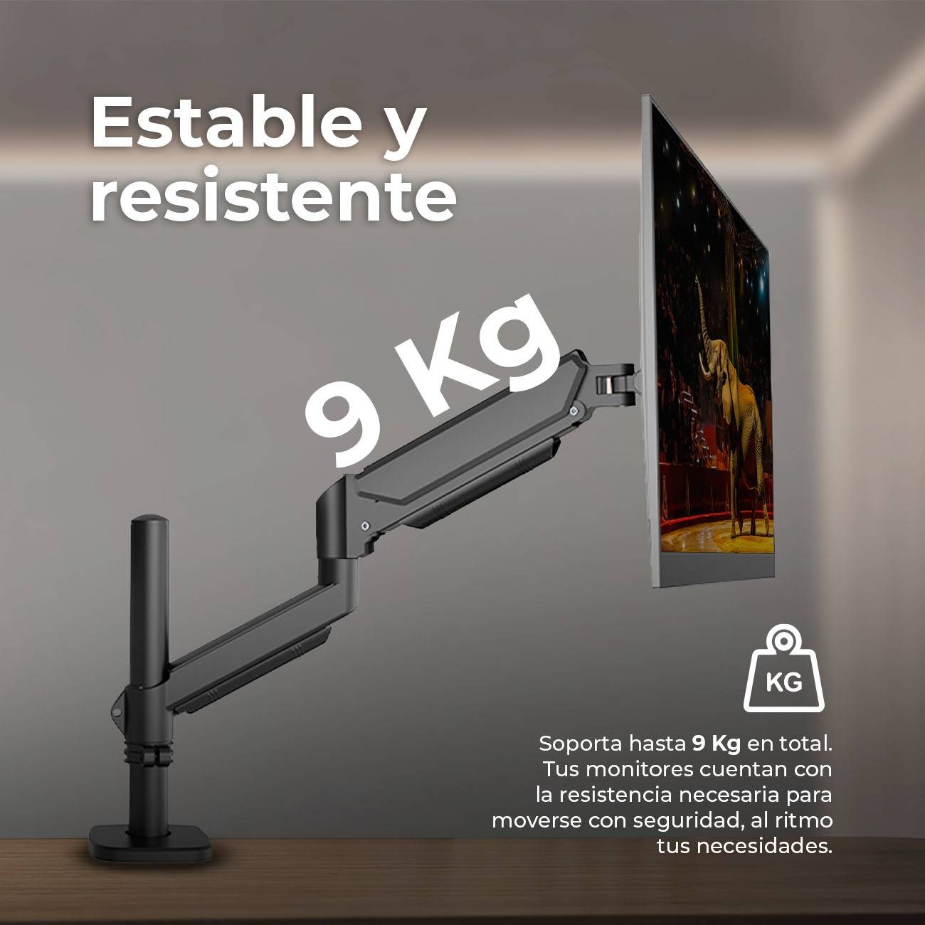 Soportes para Monitores ACTECK ENFORCE MOTION SM718 - Vista 4