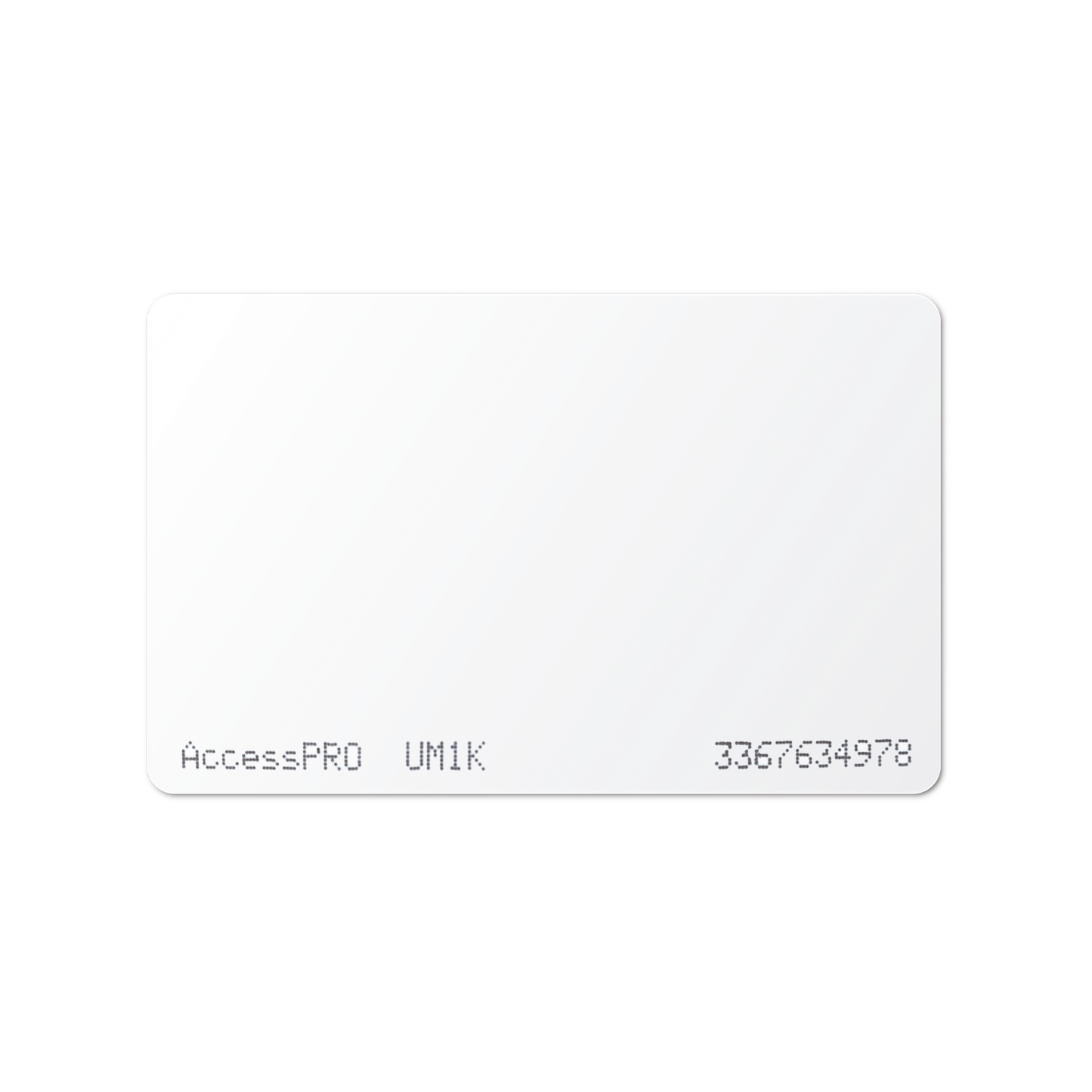 Tarjeta Dual UHF 900MHz + MIFARE 13.56MHz - Acceso Vehicular y Peatonal Premium