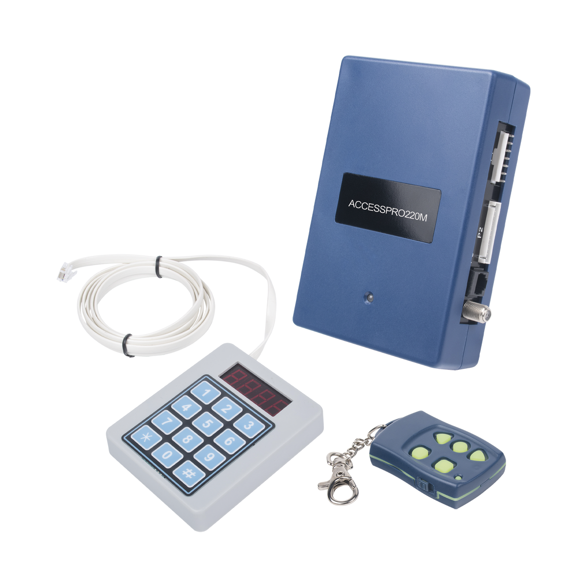 Receptor Inalambrico Universal, Mando a Distancia, Controles Administrables, Hasta 1600 usuarios, compatible con Barreras y Motores de puertas