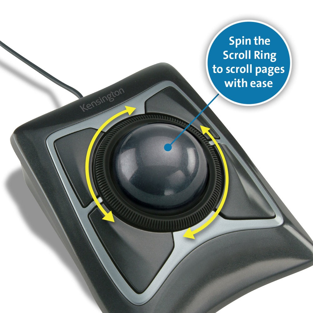 Trackball con Cable KENSINGTON K64325 - Vista 5