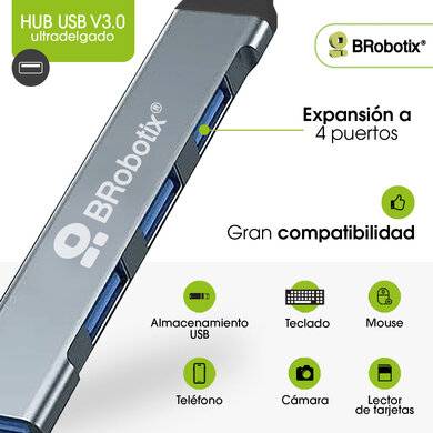 Concentradores Hub BROBOTIX 406108 - Vista 3