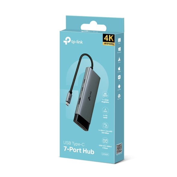 Concentradores Hub TP-LINK UH7020C - Vista 4