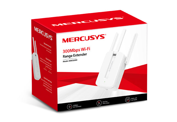 Extensor de Rango Inalámbrico 300MBPS MERCUSYS MW300RE - Vista 6