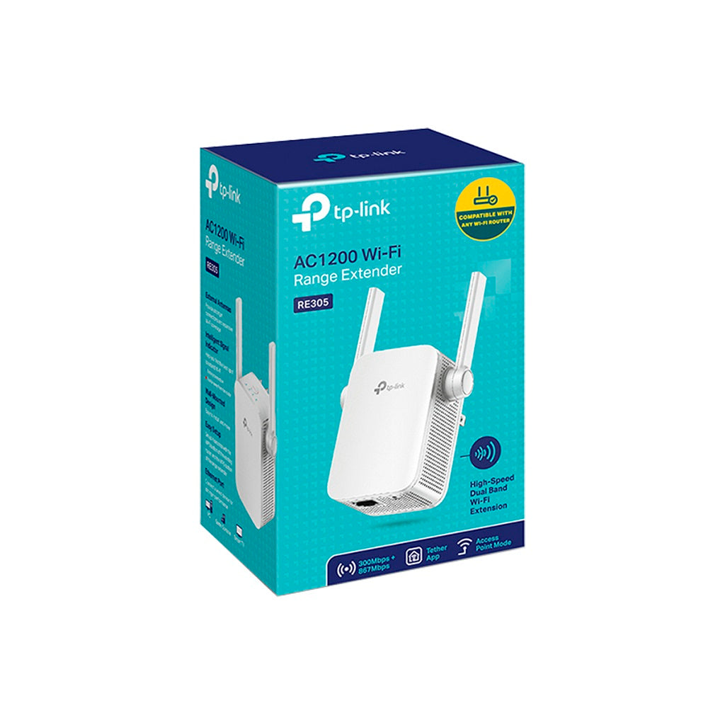 Expansor de Rango Dual Band TP-LINK RE305 - Vista 5