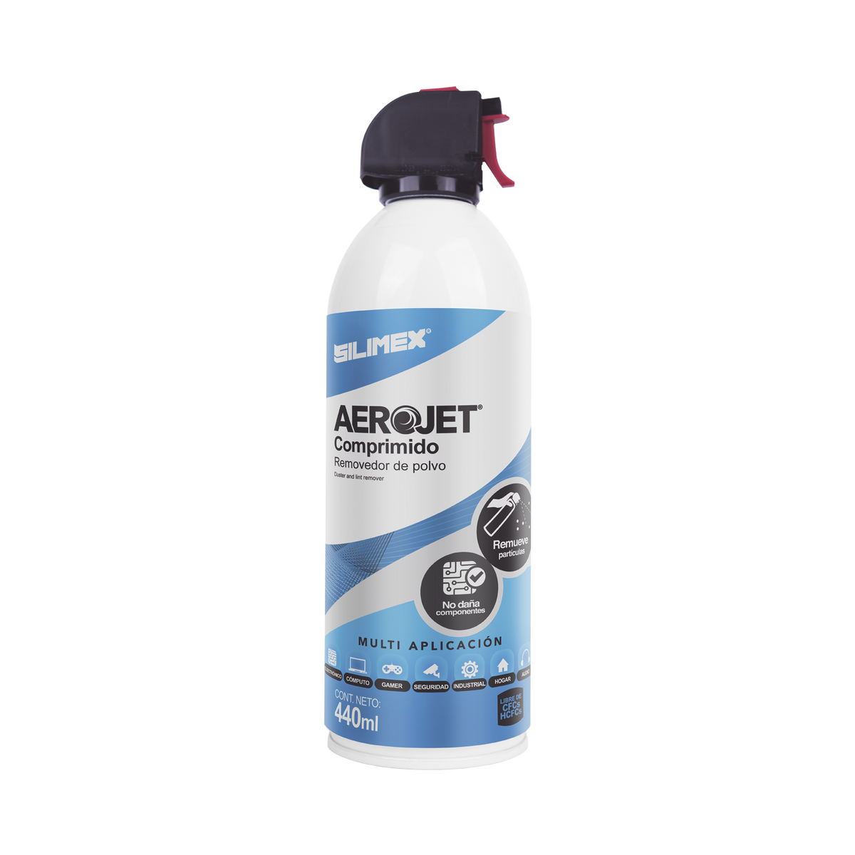 Removedor de Polvo y Residuos (Aire Comprimido) para Limpieza de Equipos Electr�nicos, 440 ml
