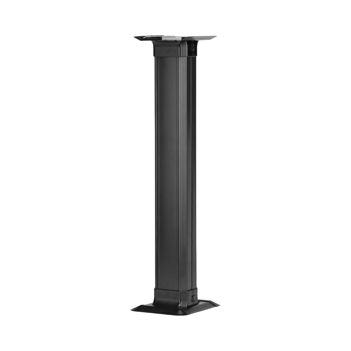Accesorio de Conexión a Mesa, Para Uso con Canaleta de Piso AFR4BCBL6, Material PVC Rígido, Color Negro