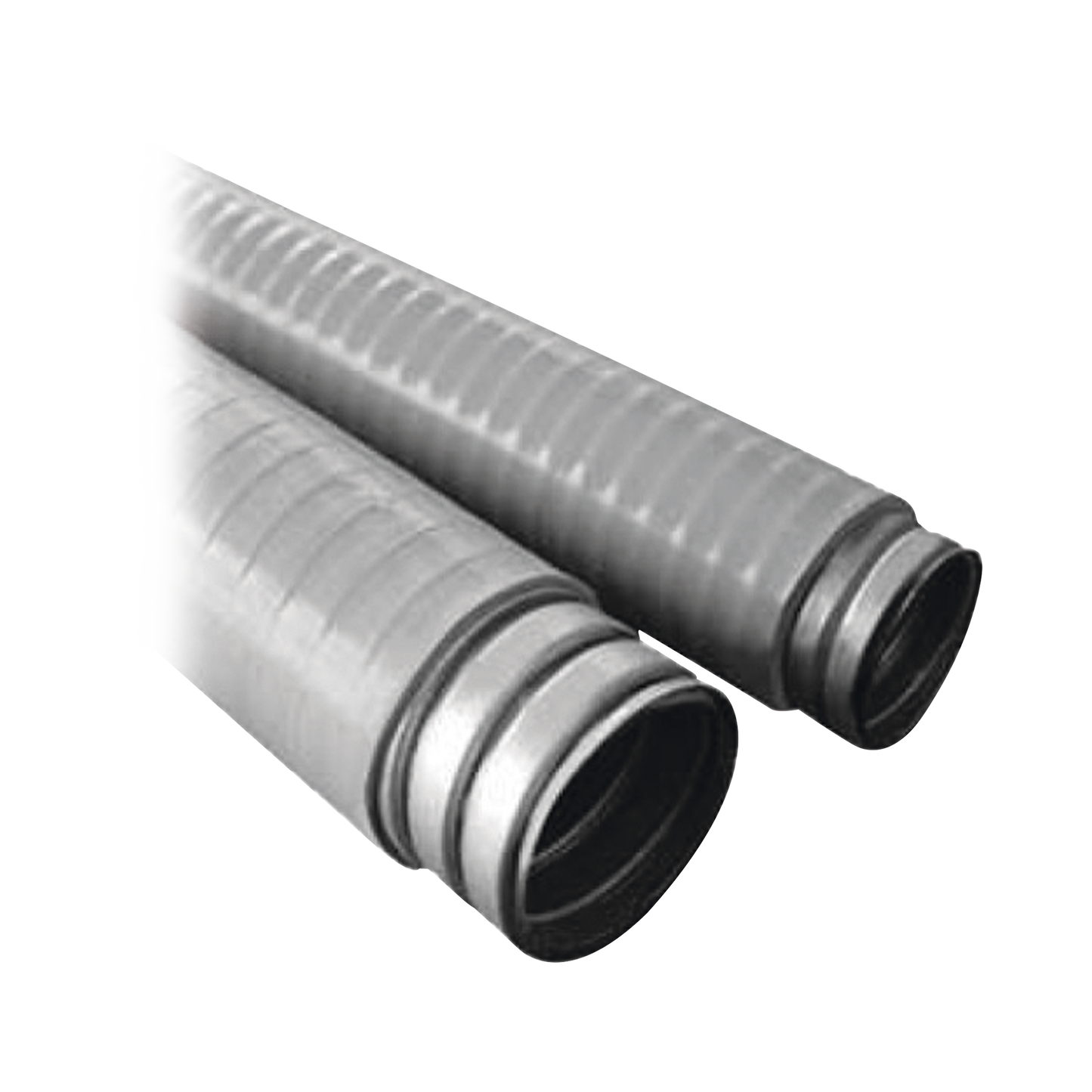 Tubo Flexible tipo Liquidtight de 3" (75 mm). Acero + Forro PVC. Rollo de 10 Metros.