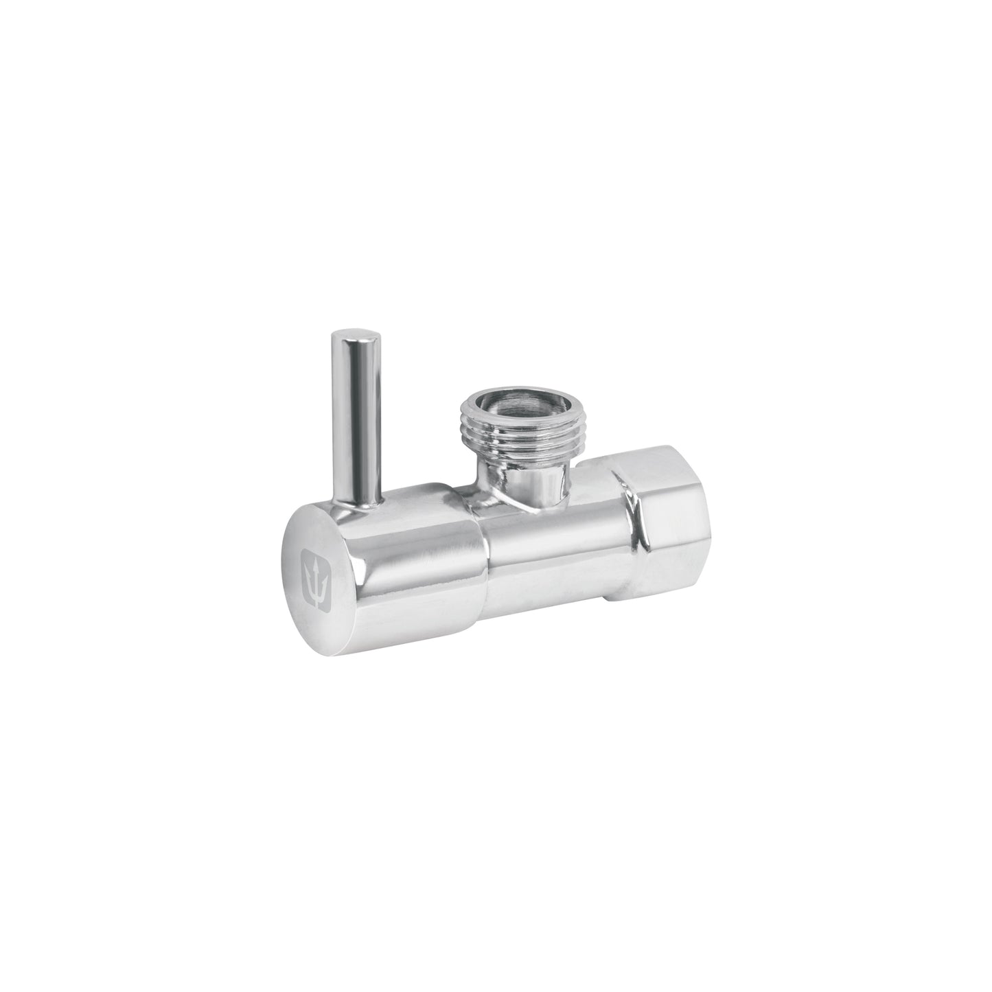 Llave angular, 1/4 vuelta, sin contratuerca, maneral palanca