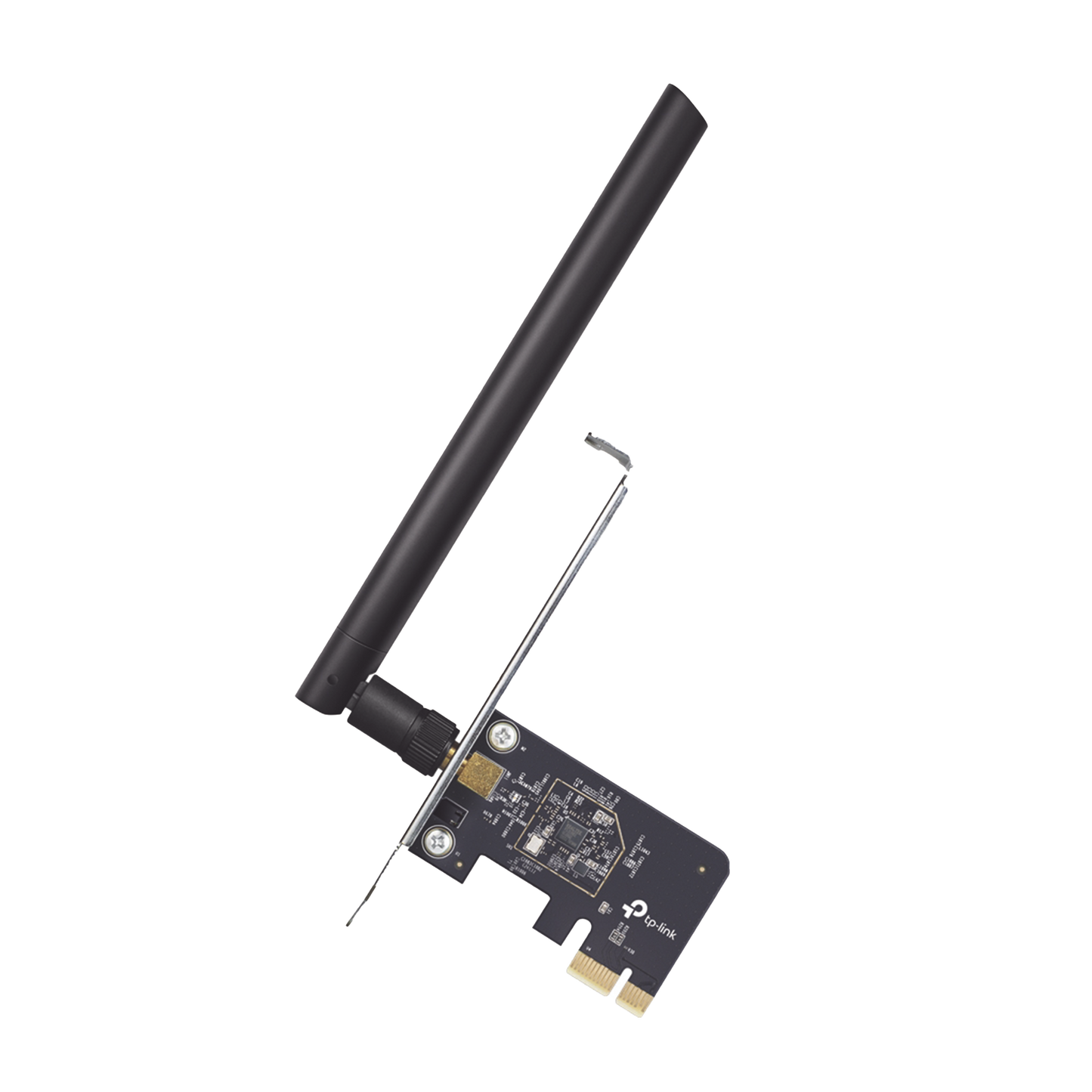 Adaptador PCI inalámbrico doble banda AC 600 Mbps / Antena de alta ganancia / Tecnología MU-MUMO / Seguridad WPA3 / Soporte de perfil bajo y Altura completa