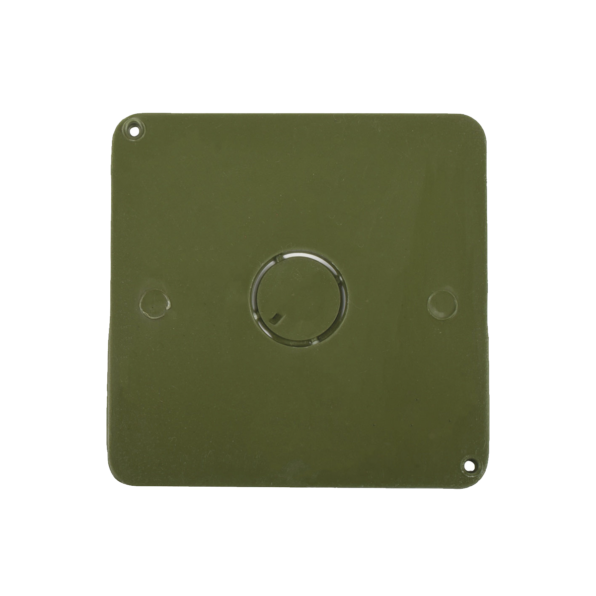 Tapa para Caja Cuadrada de 1/2" para instalaciones con tubería PVC Conduit pesado.