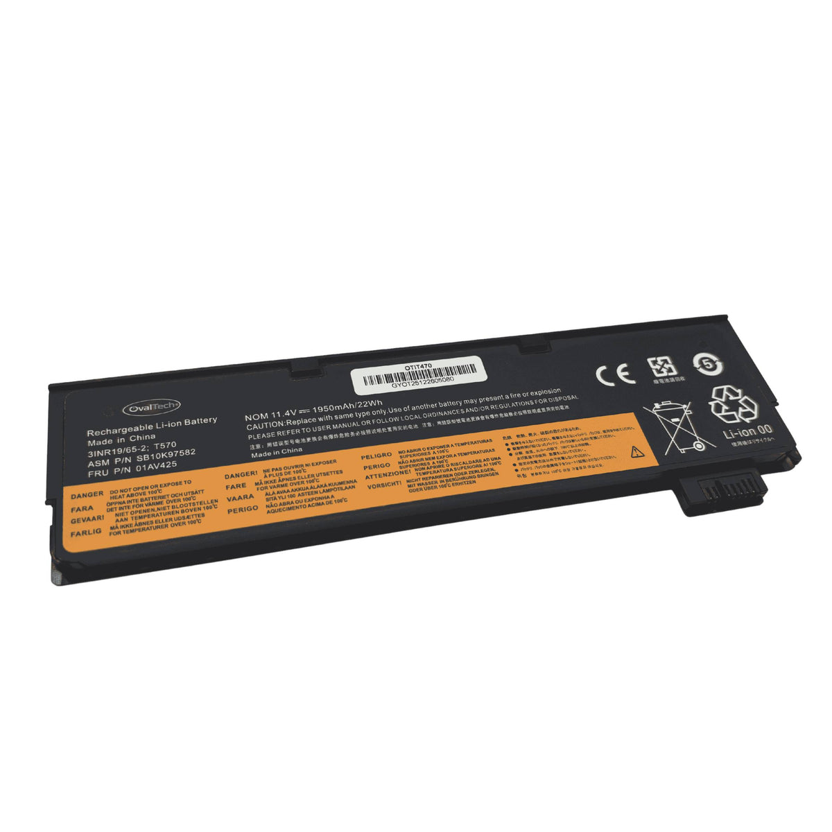 Baterias para Laptops OVALTECH OTIT470 - Vista 3