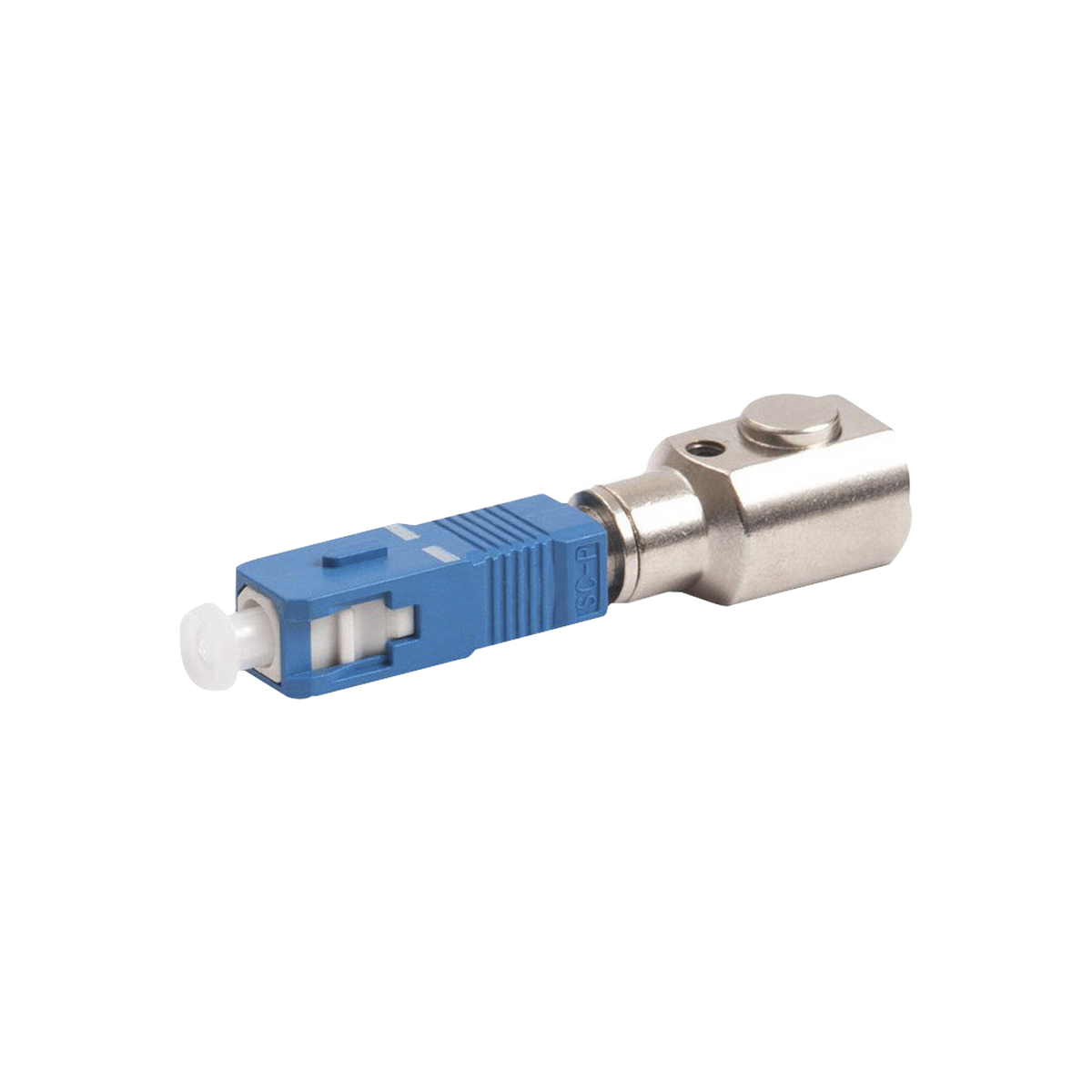 Adaptador de Fibra �ptica Desnuda para Realizar Mediciones y Pruebas en Hilos de Fibra sin Conector