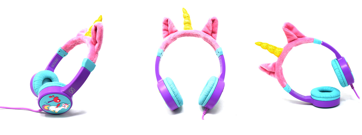 Audífonos Infantiles Unicorn NECNON NBHK-UNICORN - Vista 4