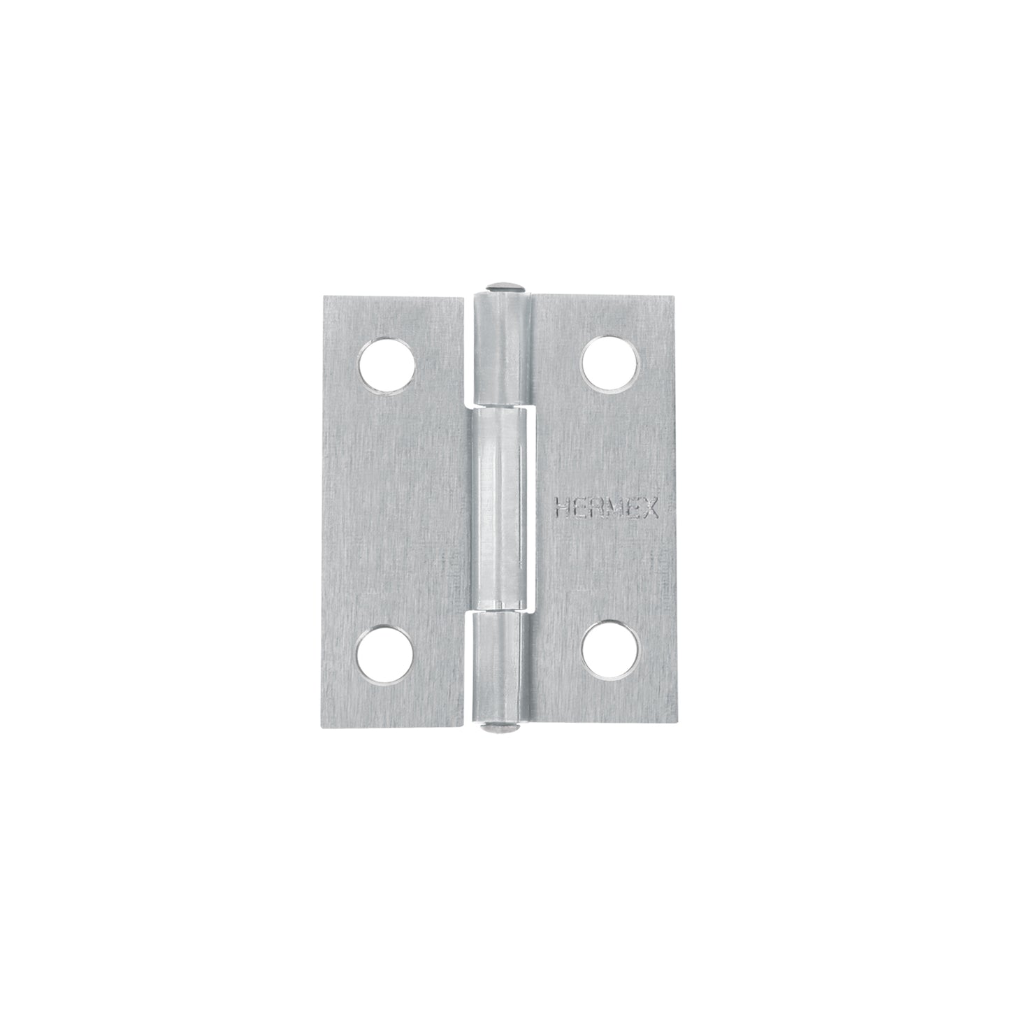 Bisagra rectangular 1-1/2' acero pulido, HERMEX