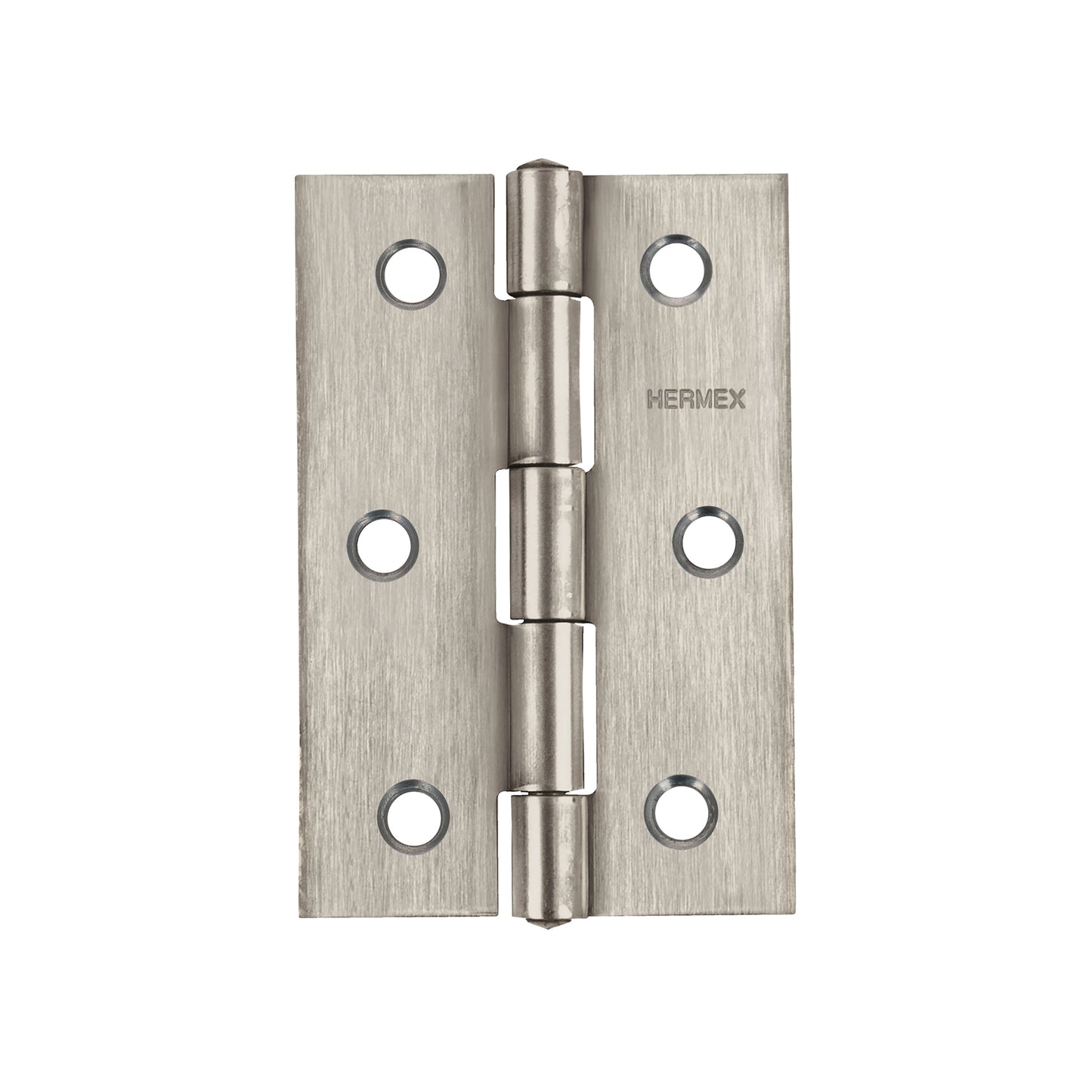 Bisagra rectangular 2-1/2' acero inoxidable, HERMEX