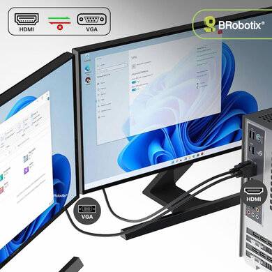 Cables VGA BROBOTIX 406344 - Vista 2