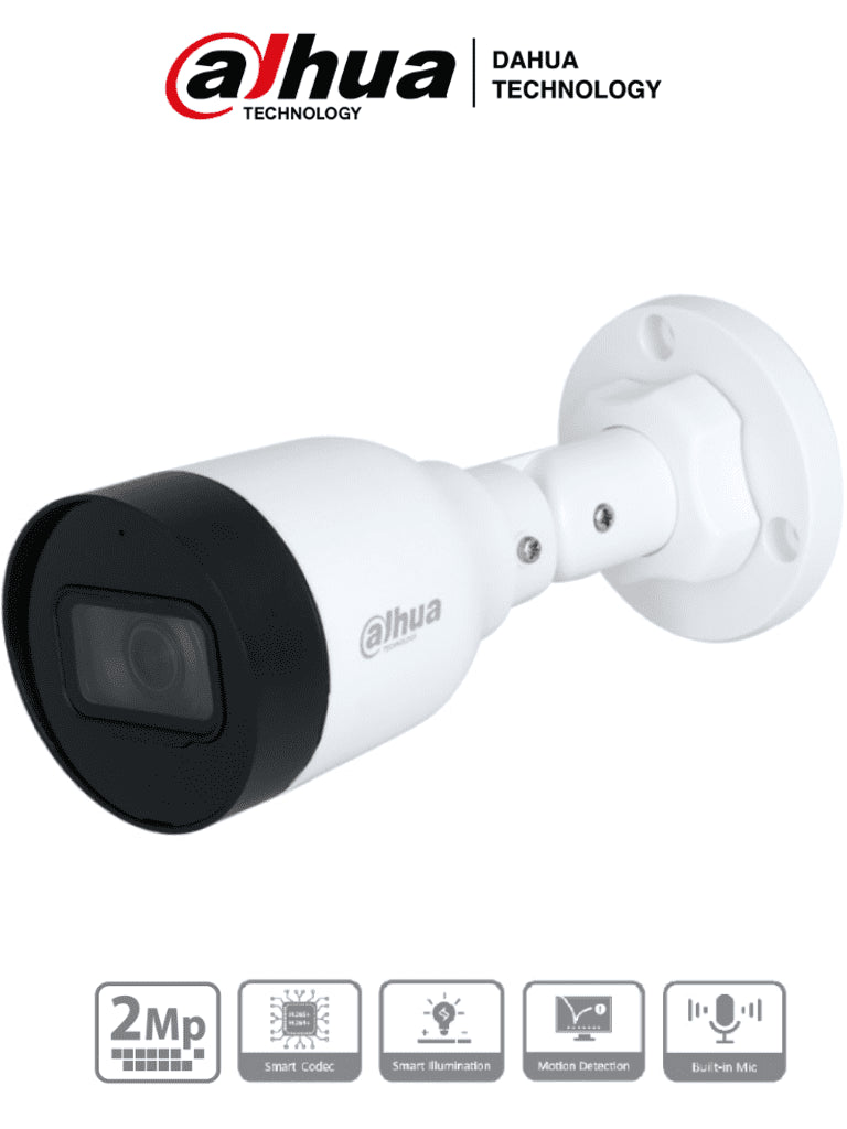 Cámara Bala Dahua Technology DH-IPC-HFW1230S1-A-S5 - Vista 2