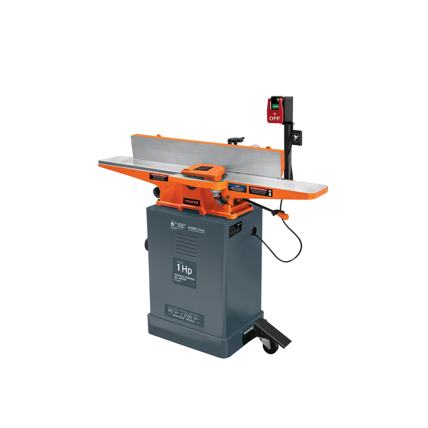 Canteadora de piso 6', 1 HP (750 W), Truper