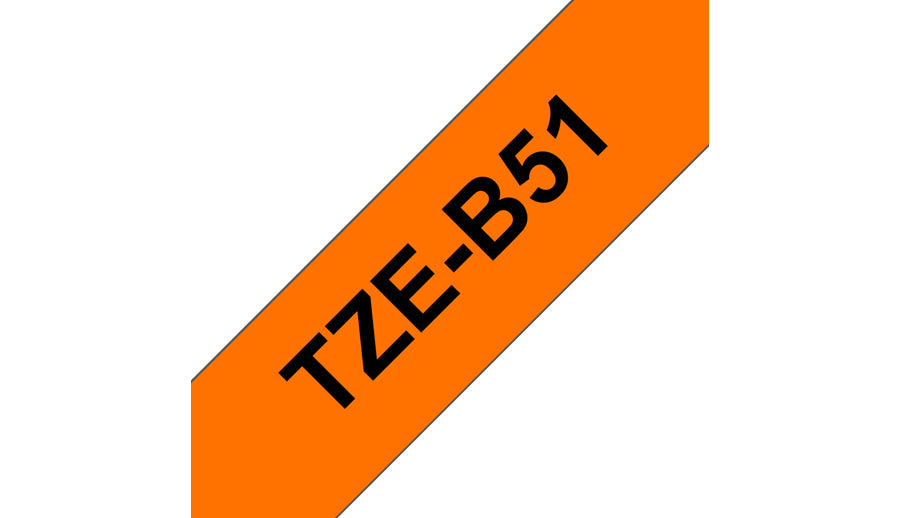 Cinta Negra BROTHER TZEB51 - Vista 2