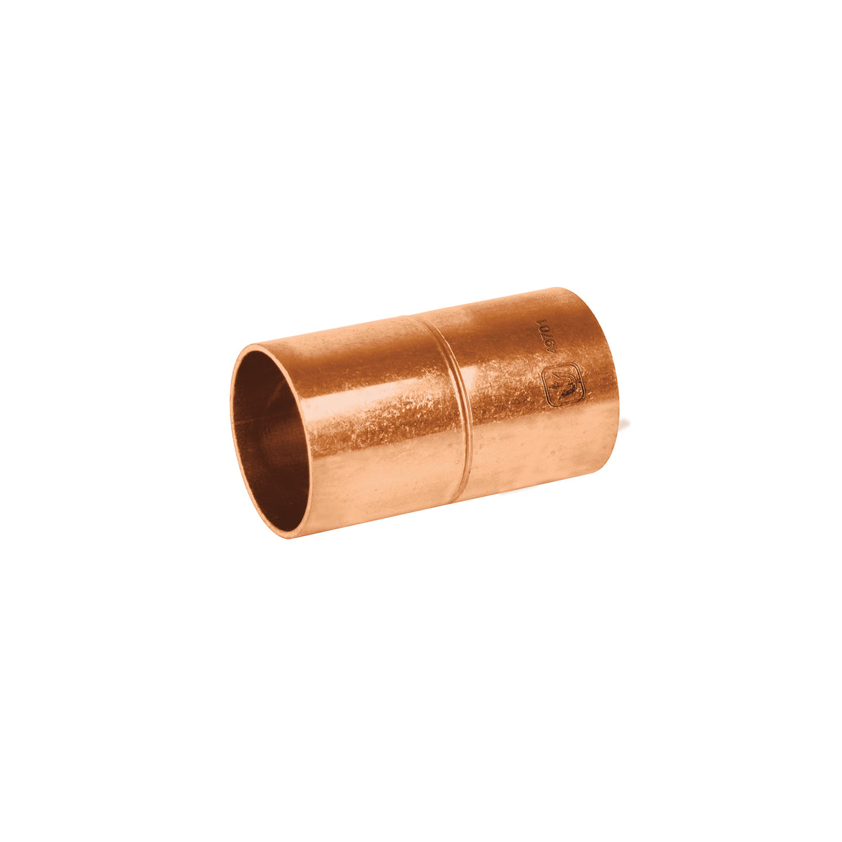 Cople de cobre 3/4', con ranura, FOSET