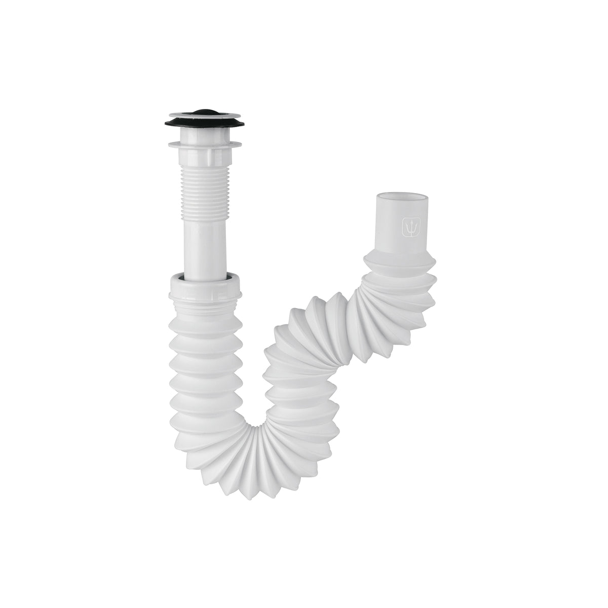 Céspol flexible 1-1/4', contra, polipropileno, para lavabo