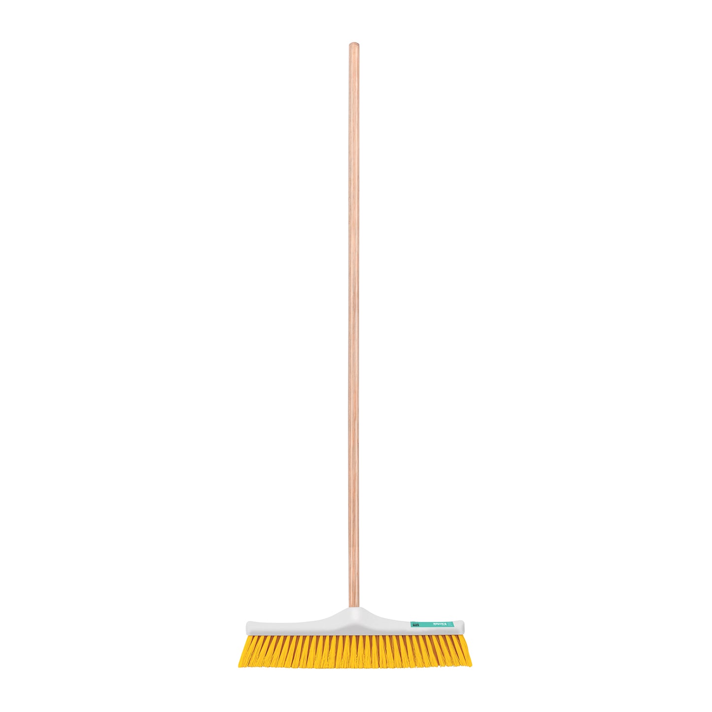 Cepillo industrial cerda suave de 50 cm, bastón de madera