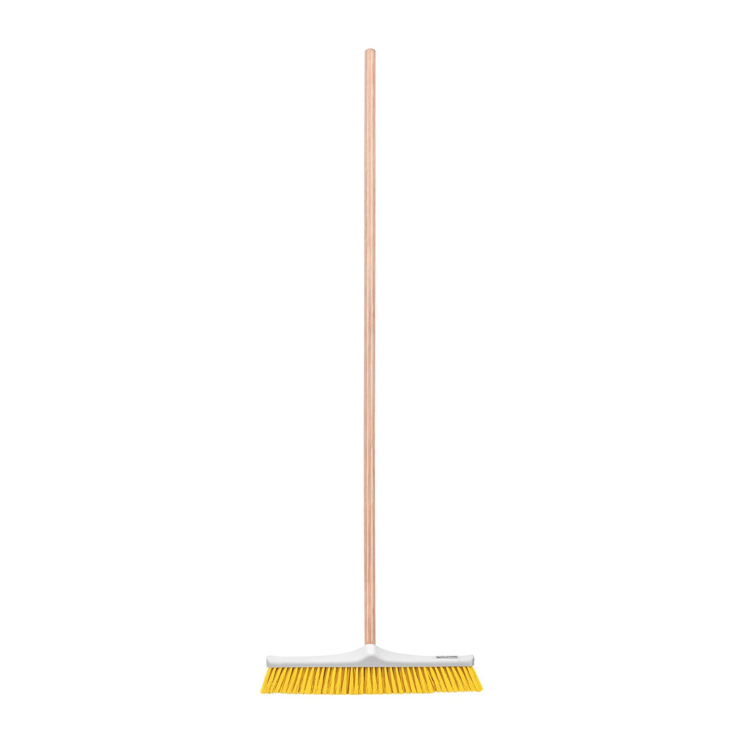 Cepillo industrial cerda suave de 56 cm, bastón de madera