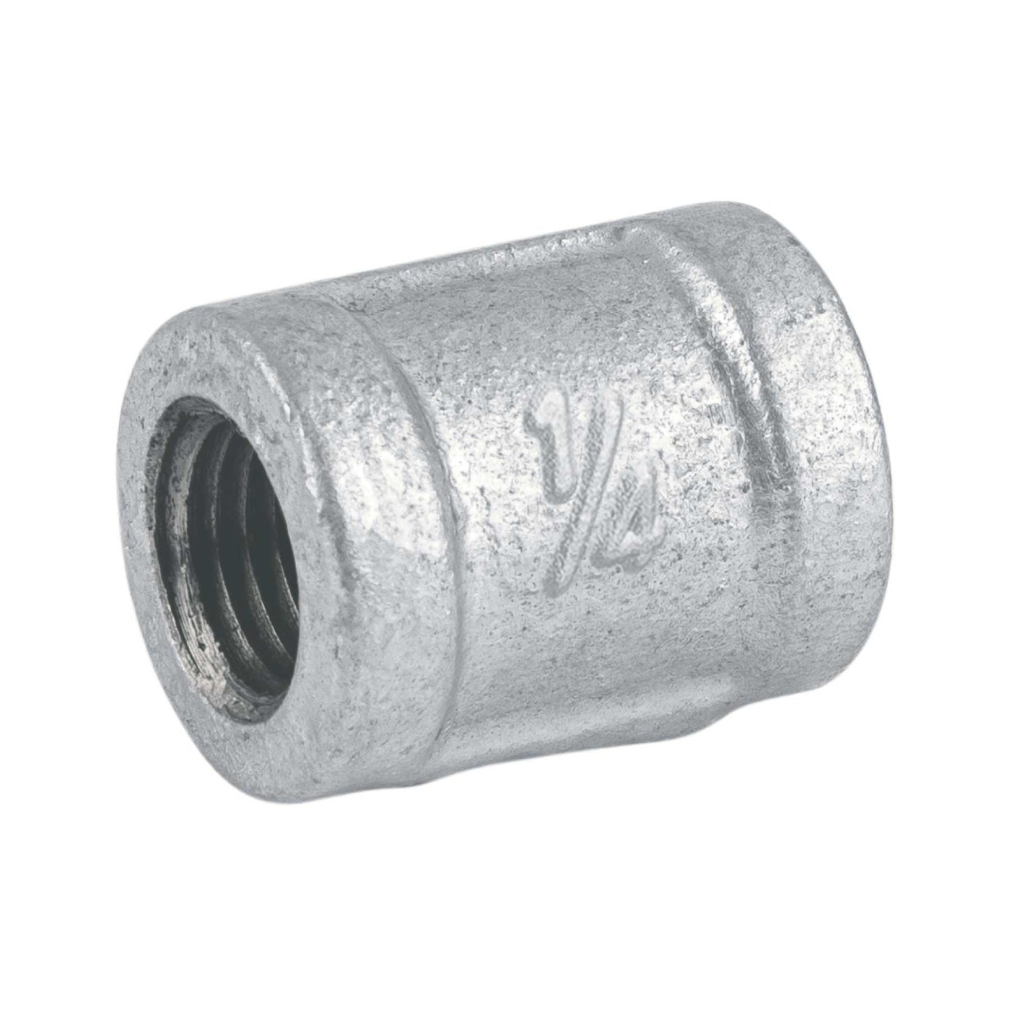 Cople reforzado de acero galvanizado de 1/4', FOSET