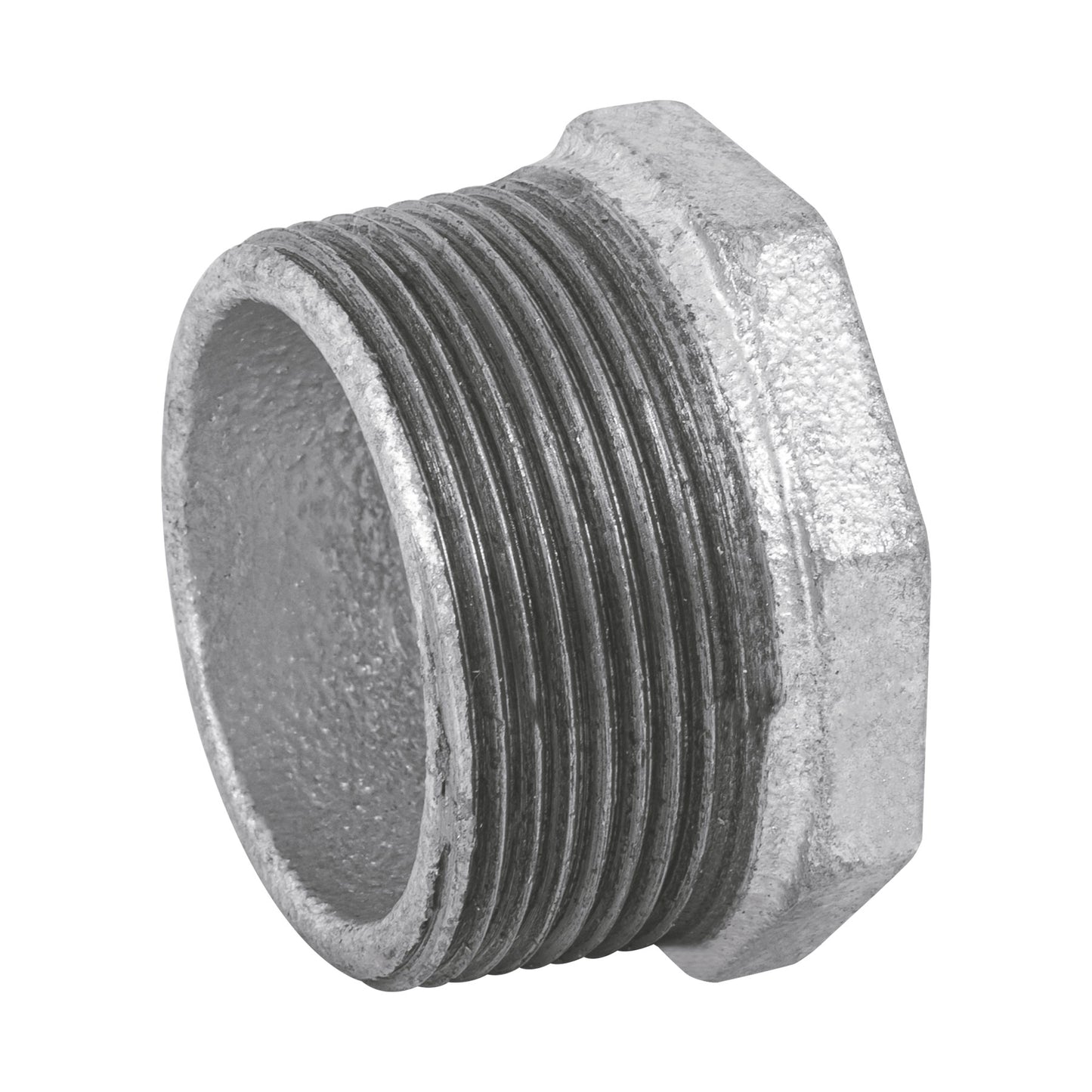 Reducción bushing acero galvanizado 1-1/2 x 3/4', Foset