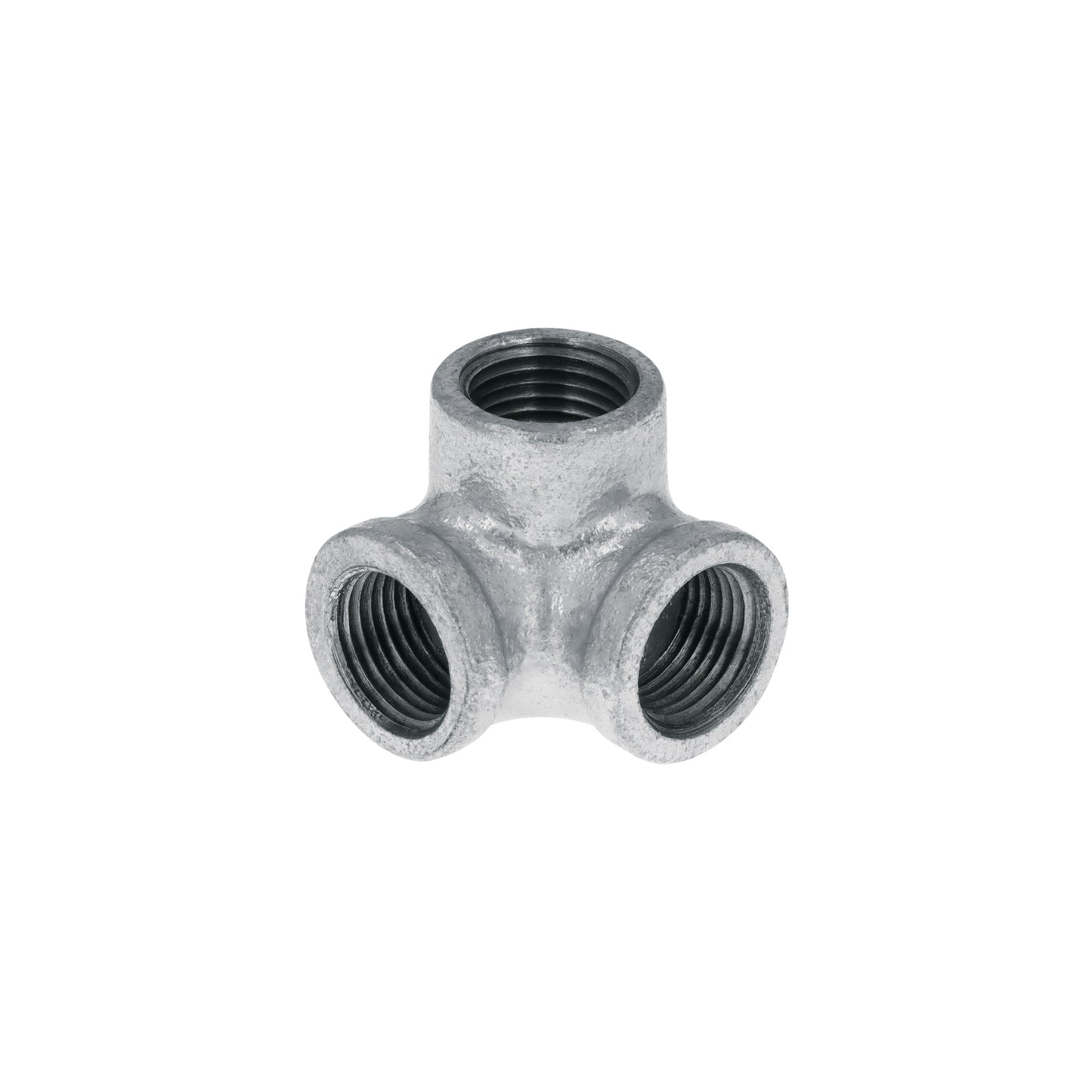 Codo rincón acero galvanizado de 1/2', Foset