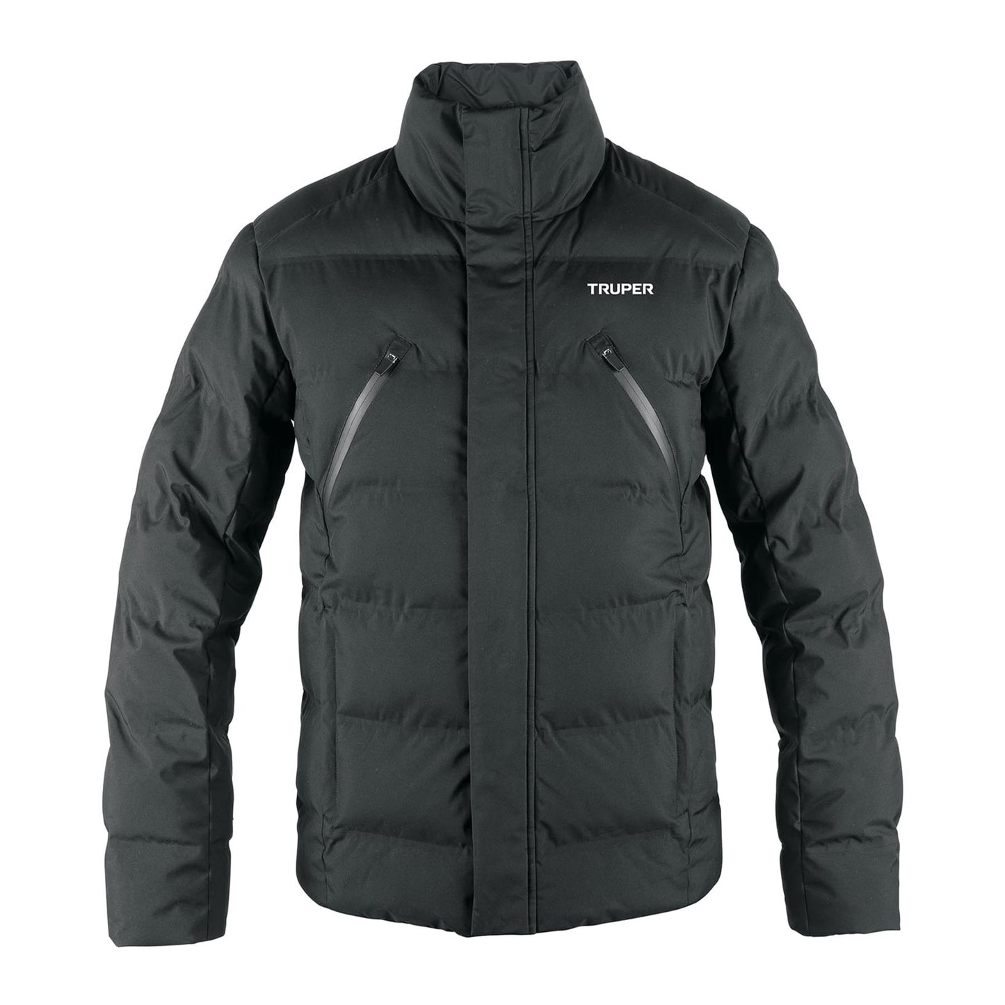 Chamarra acolchada térmica para hombre, negro, M, TRUPER