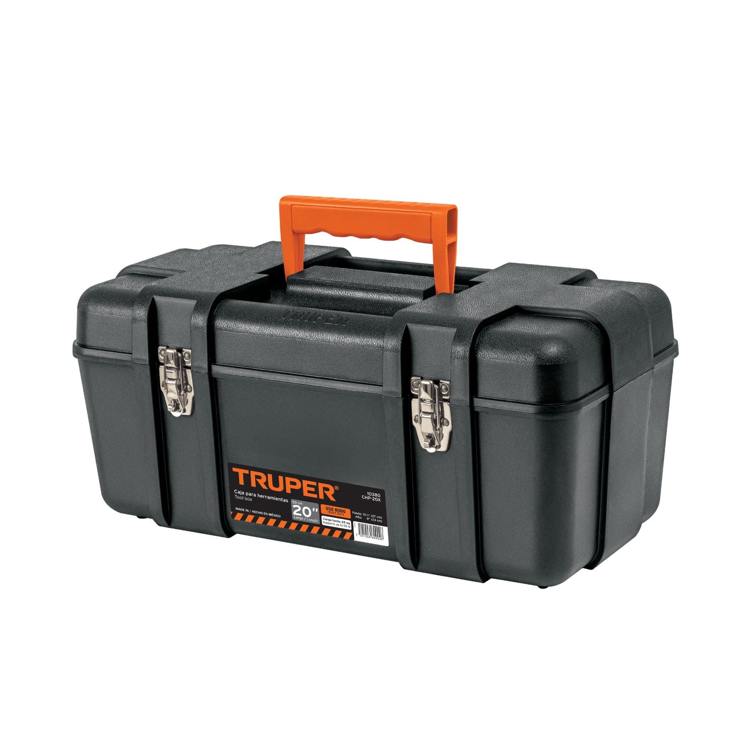 Caja para herramienta 20' industrial, broches metálicos