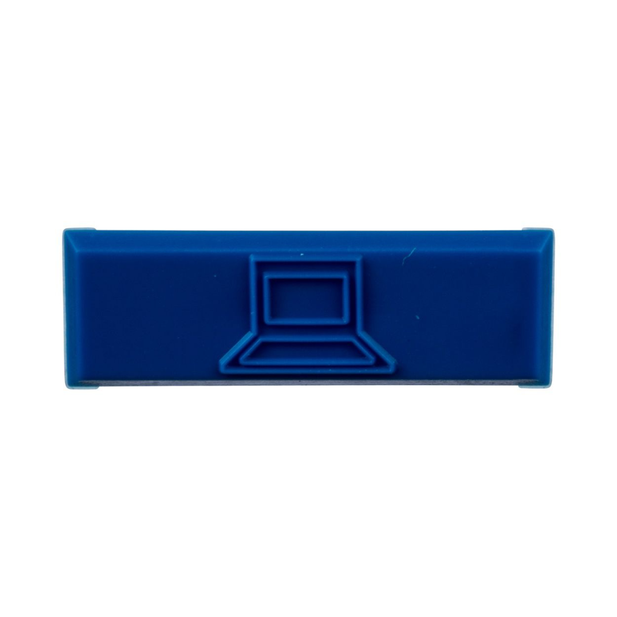 Paquete de 100 Iconos de Datos de Instalaci�n a Presi�n, Para Jacks Mini-Com de Panduit, De Pl�stico, Color Azul