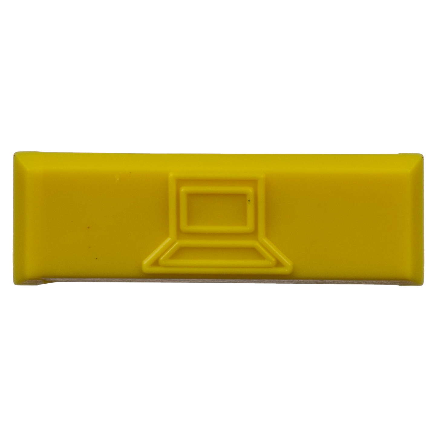Paquete de 100 Iconos de Datos de Instalaci�n a Presi�n, Para Jacks Mini-Com de Panduit, De Pl�stico, Color Amarillo