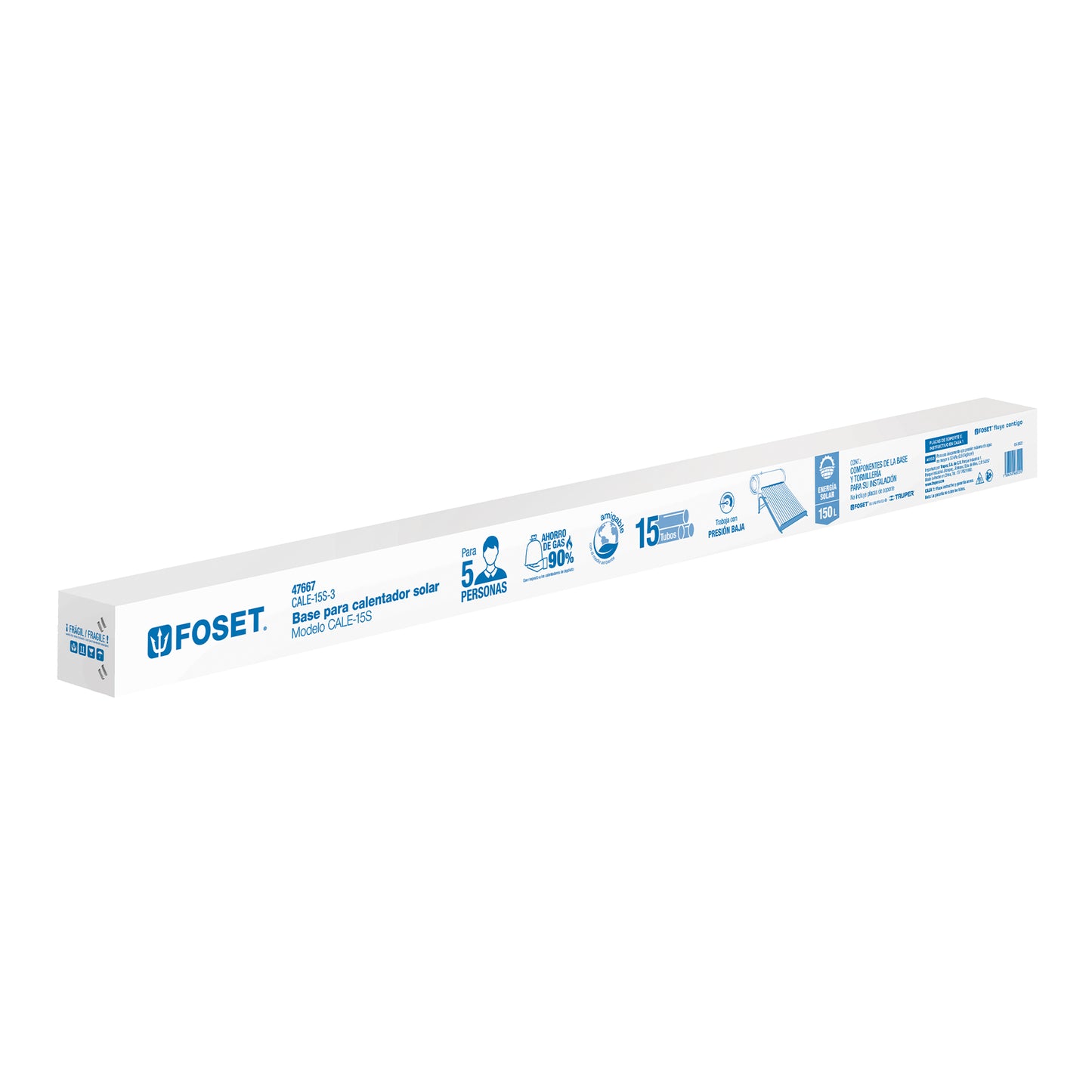 Caja de empaque de repuesto para base CALE-15S, Foset