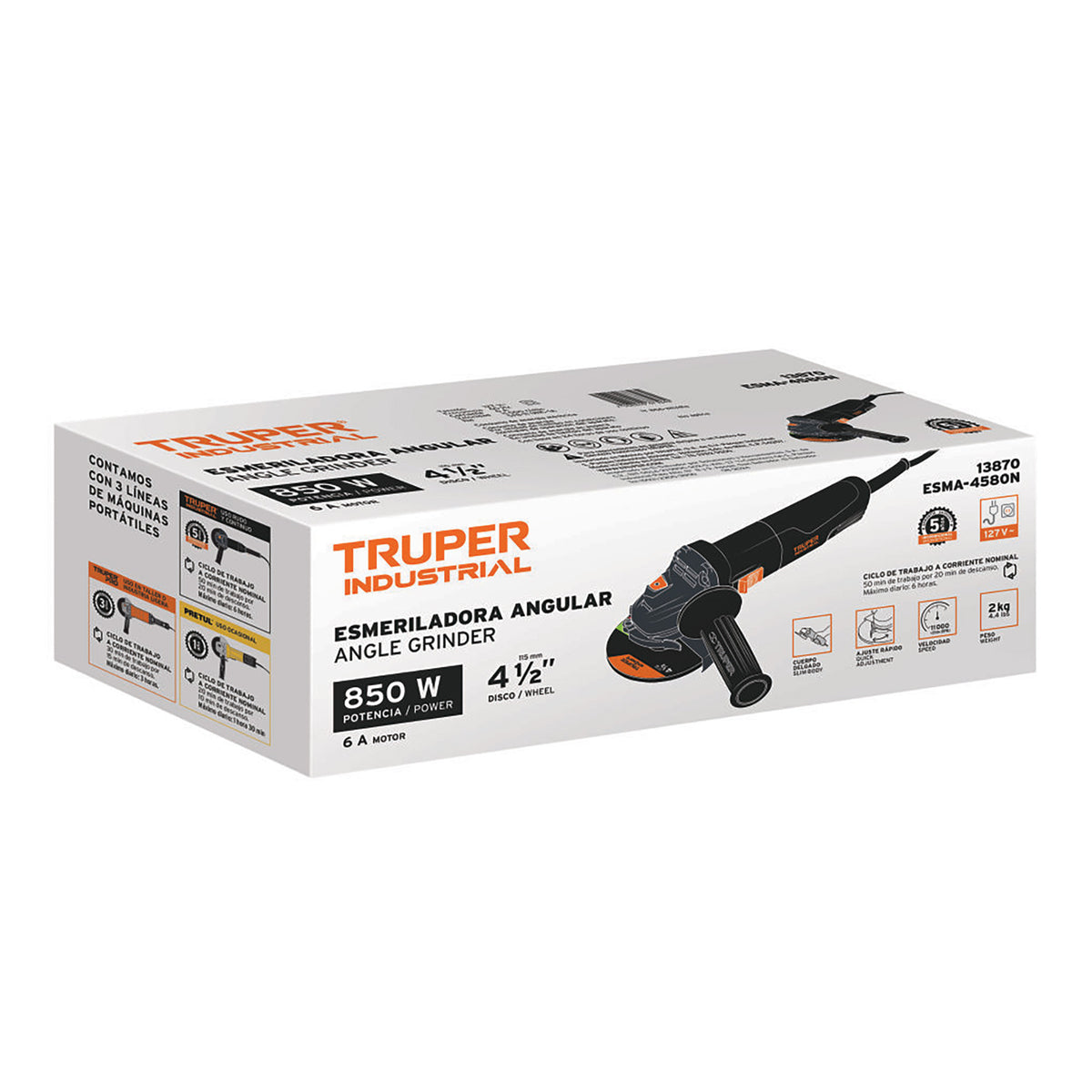Caja de empaque de repuesto para ESMA-4580N, Truper