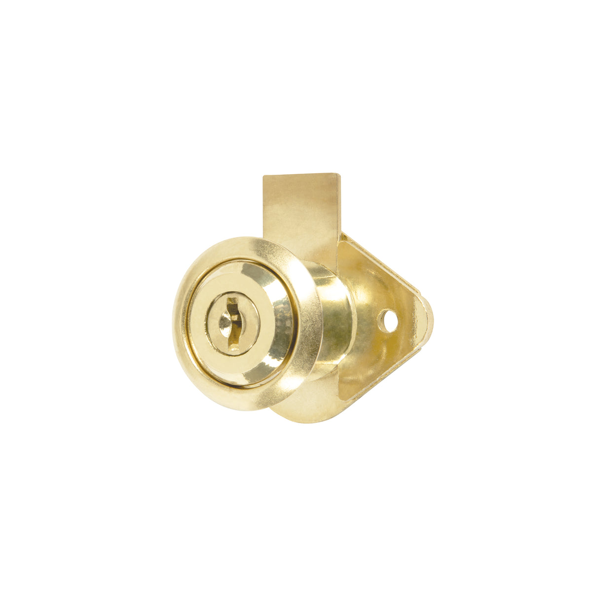 Cerradura para mueble, modelo 21, latón, HERMEX BASIC