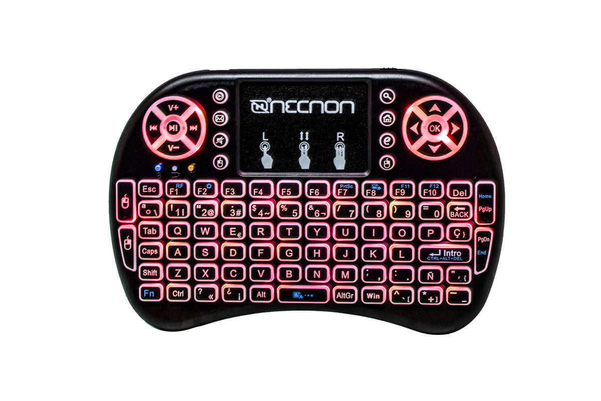 Control Remoto con Mousepad y Teclado NECNON NRC-01 - Vista 3