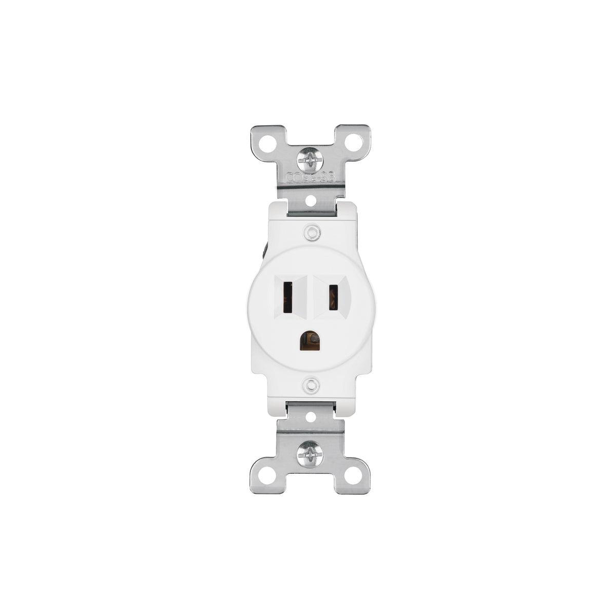 Contacto sencillo, 2 polos 3 hilos, Standard, blanco