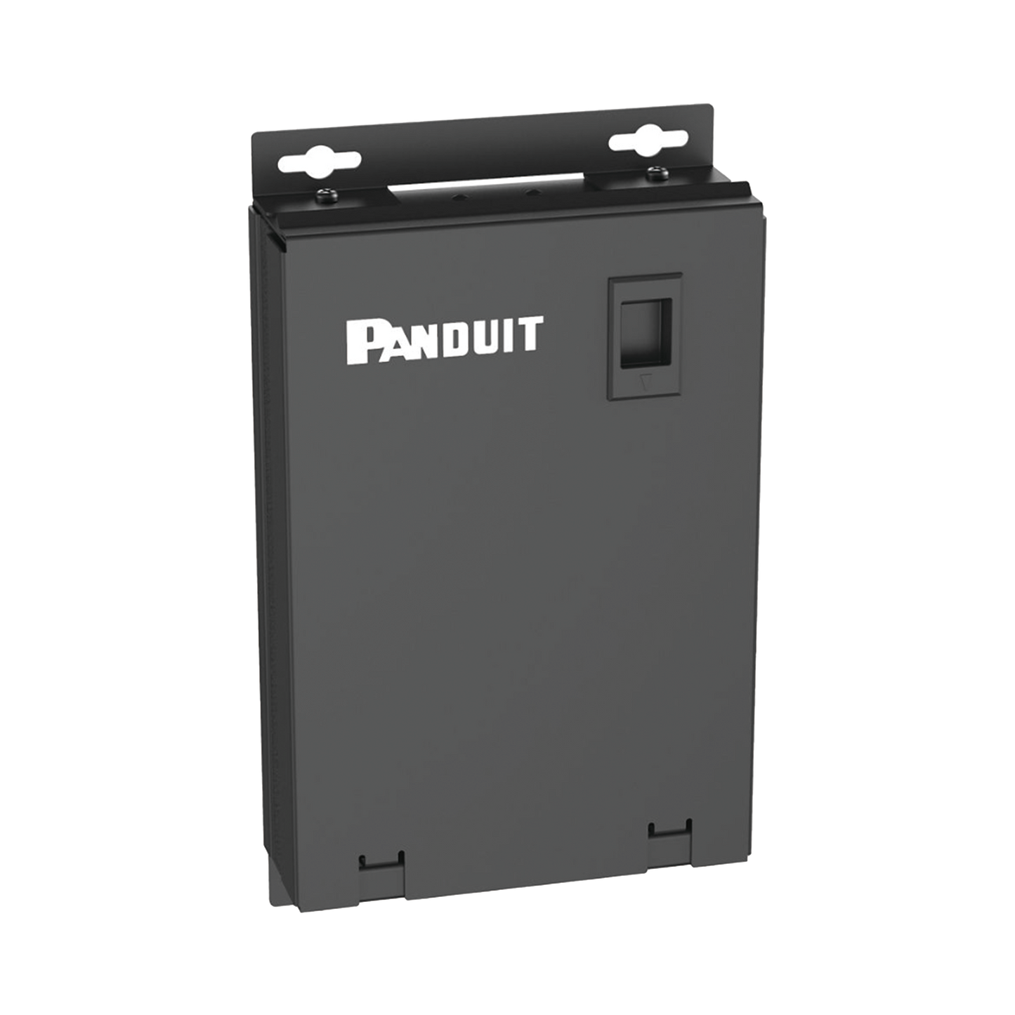 Punto de Consolidaci�n de 12 Puertos Mini-Com, Instalaci�n en Piso, Pared o Techo, Fabricado en Acero, Color Negro